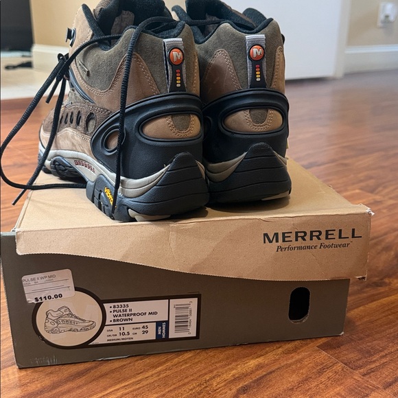 NWT Merrell Pulse II WP Mid Hiking Boots - Picture 8 of 8